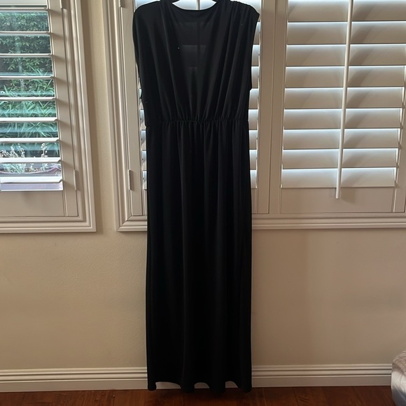 Talbots faux wrap Maxi Sleeveless Jersey Dress Size 1X - Picture 7 of 9